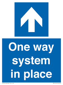 One way system in place